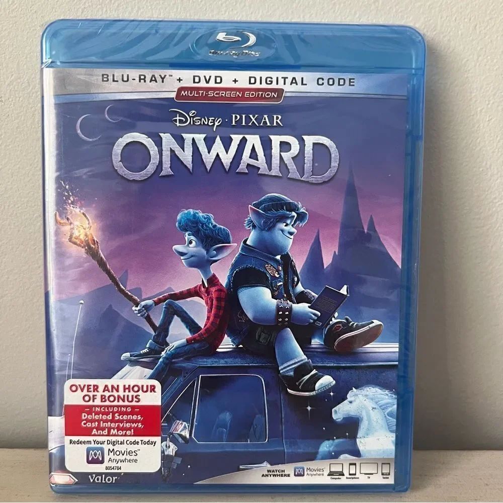Disney Pixar Onward Blu-Ray DVD new